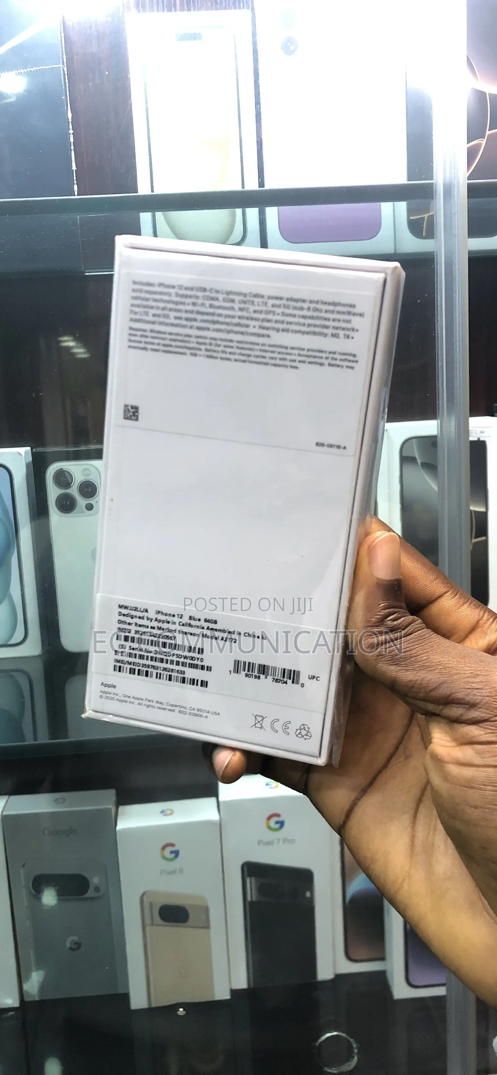 New Apple iPhone 12 64 GB Blue