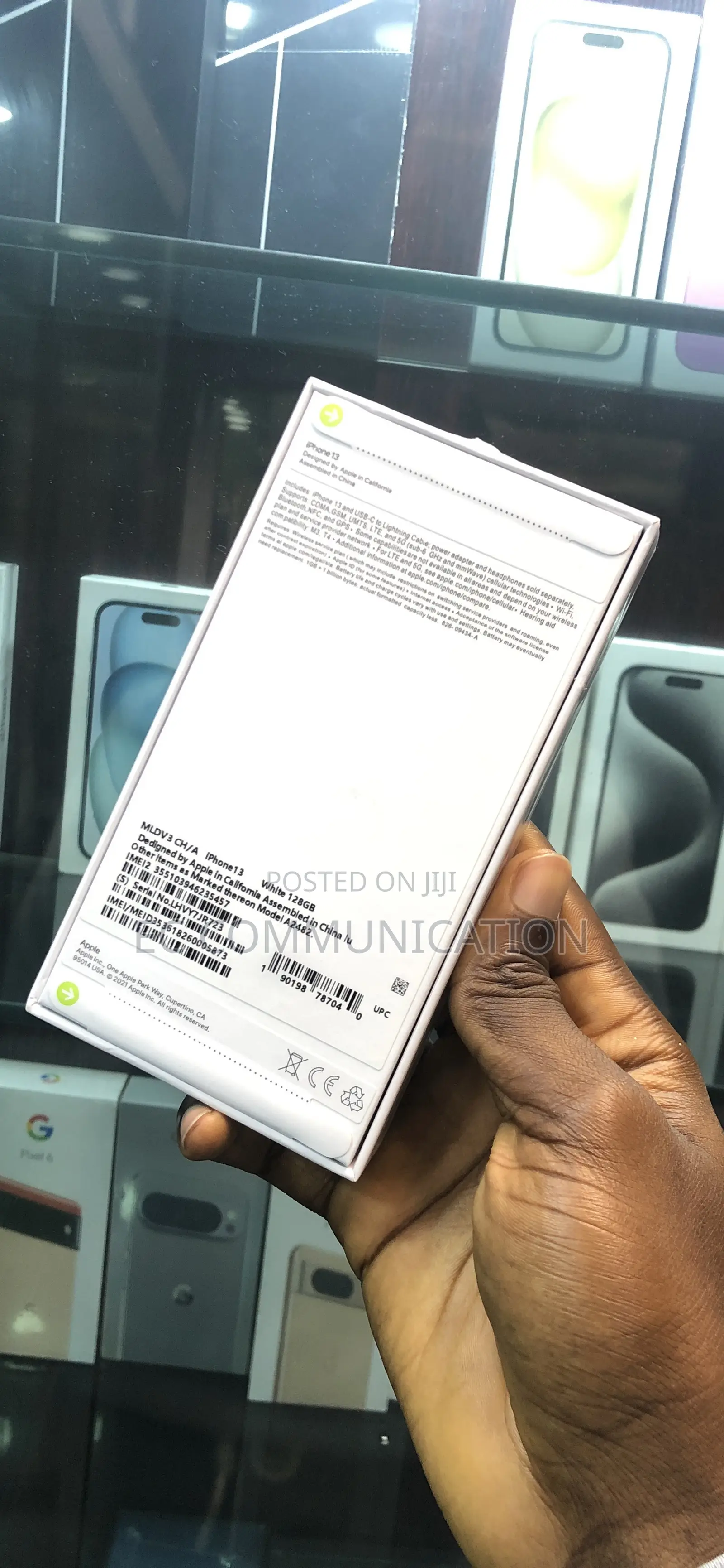 New Apple iPhone 13 128 GB White