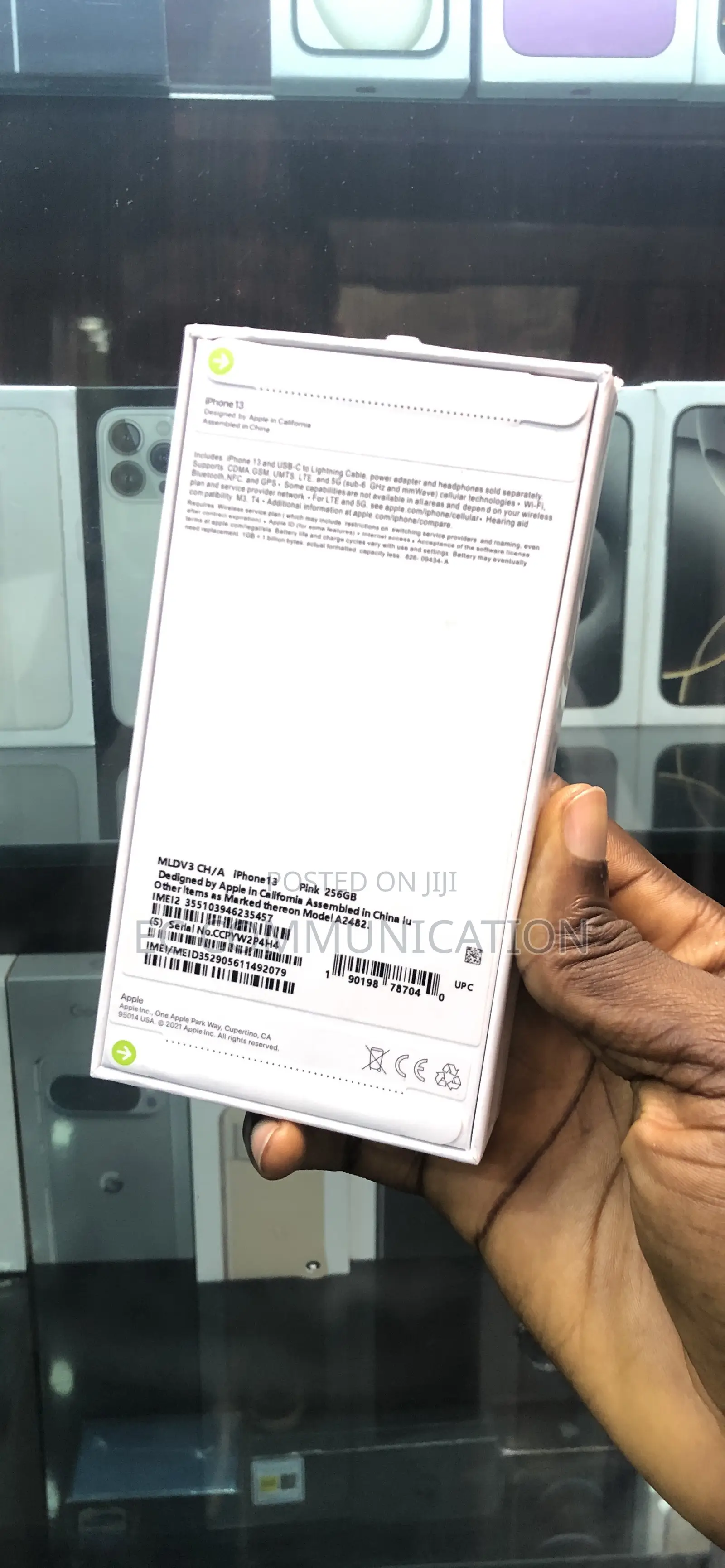 New Apple iPhone 13 256 GB Pink