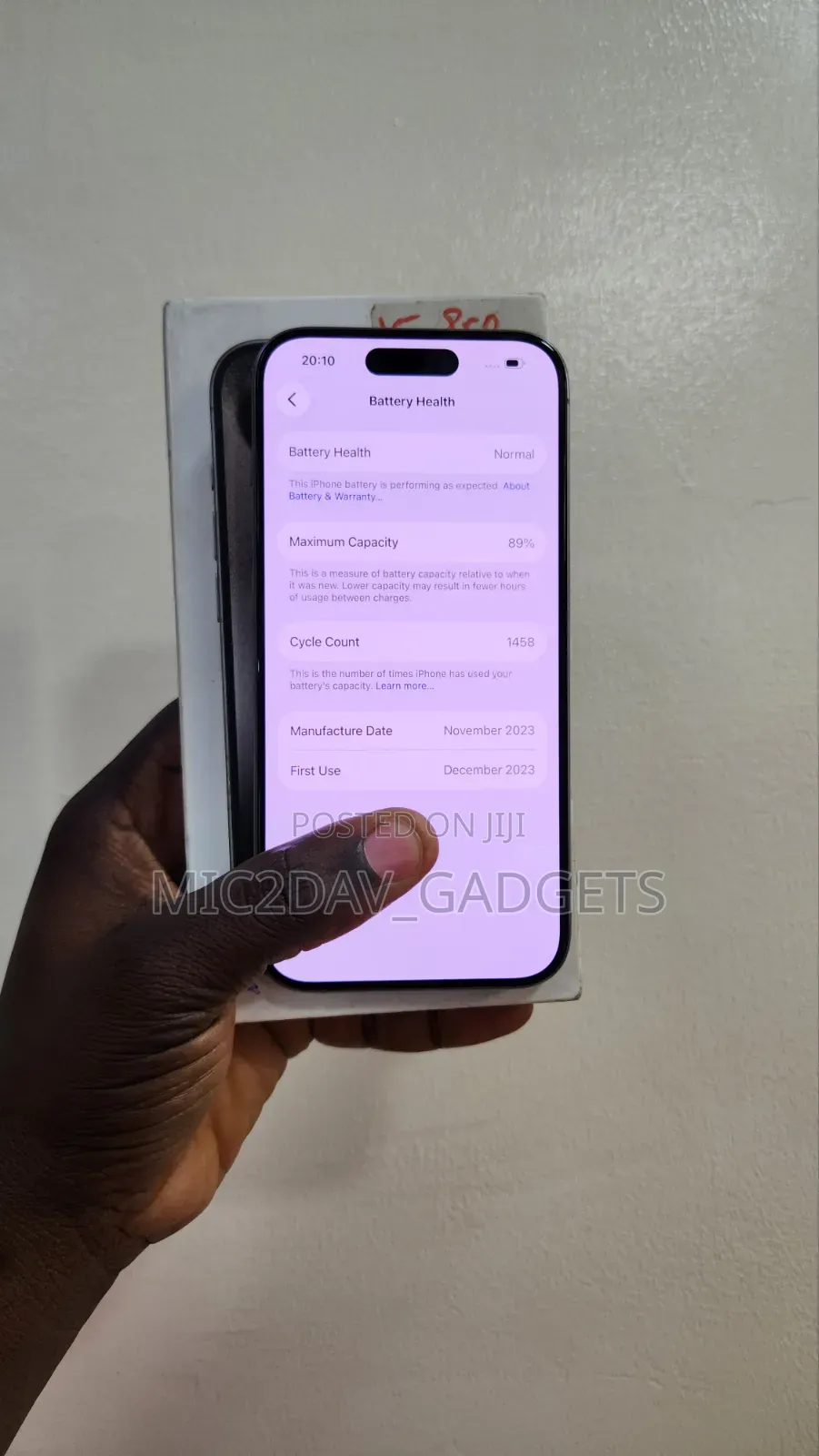Apple iPhone 15 Pro 256 GB Silver