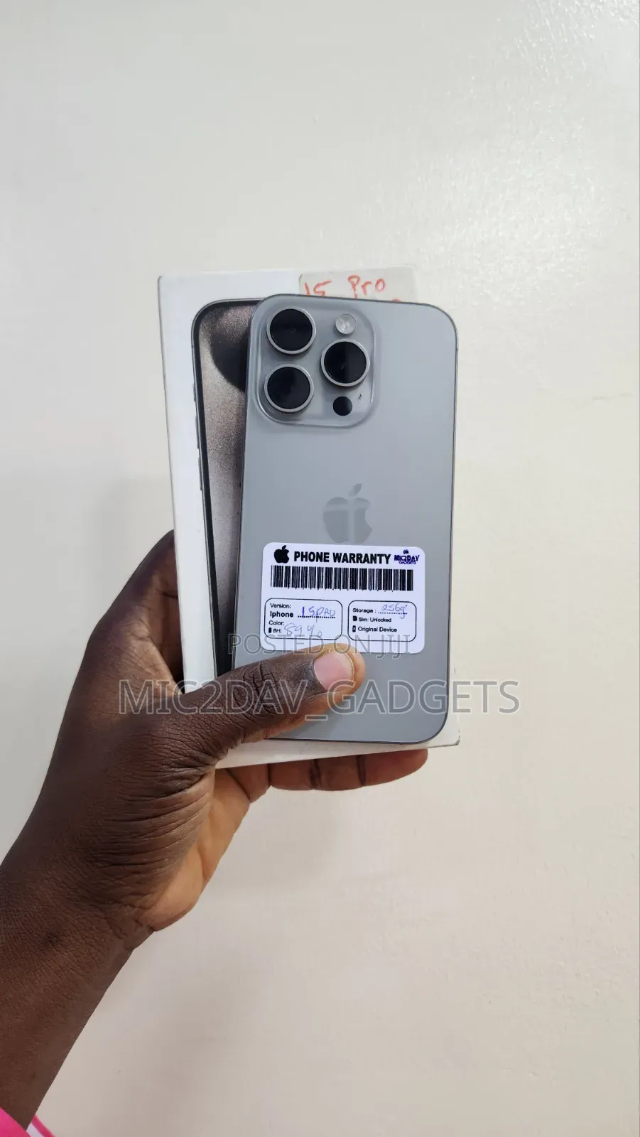 Apple iPhone 15 Pro 256 GB Silver