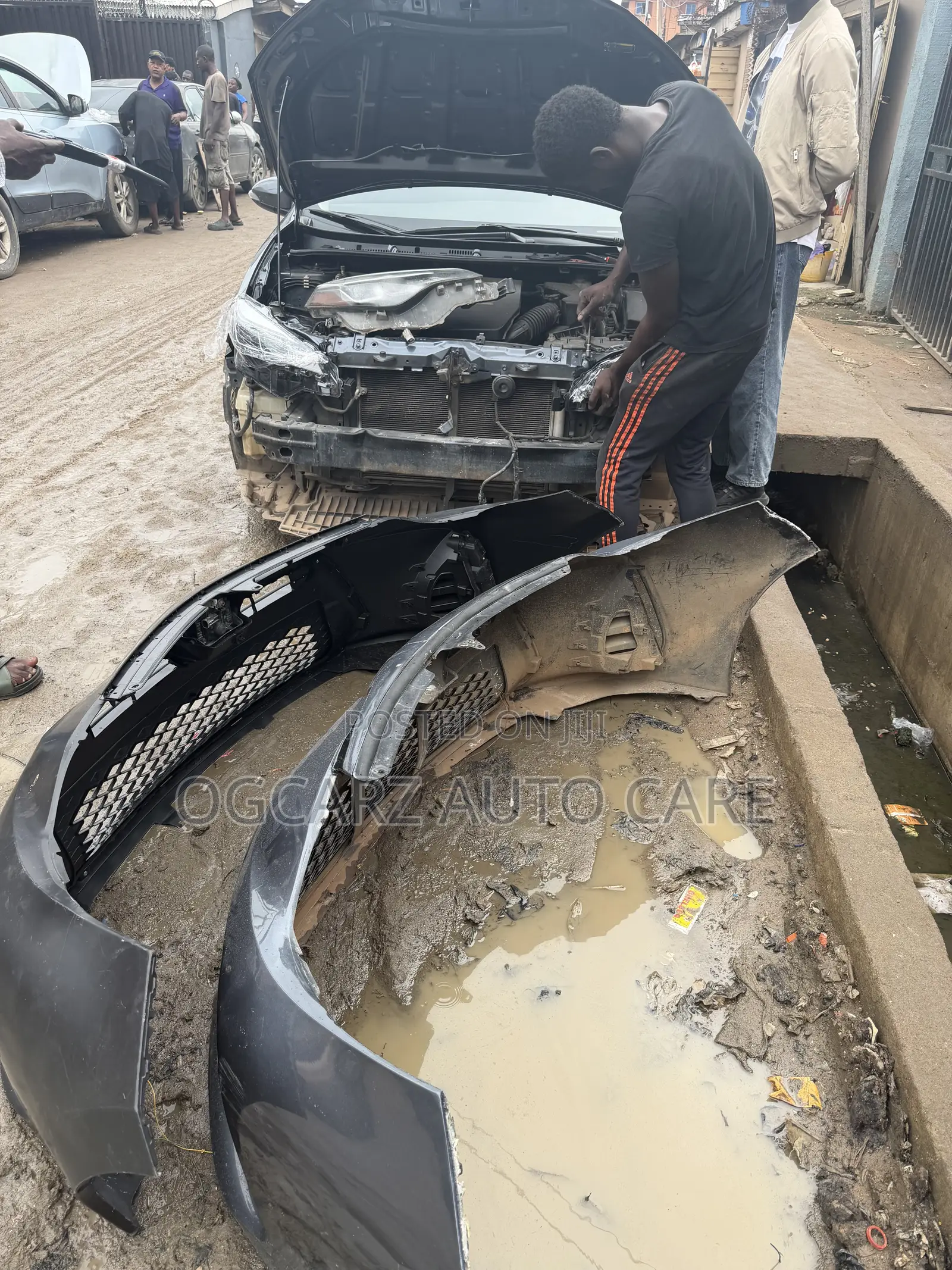 Complete Bumper Kit Corolla 2017 Se Available Headlamp