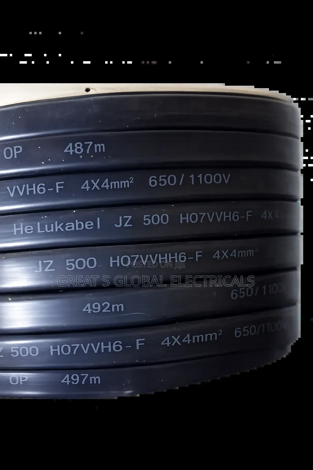 4mm2 4 Core Flat Flexible Copper Cable
