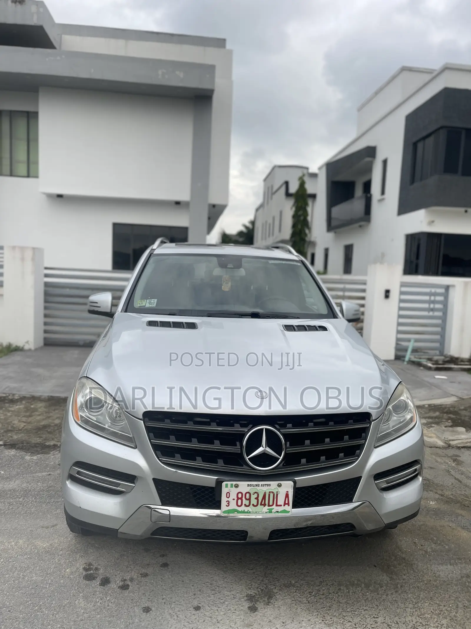 Mercedes-Benz M Class ML350 4MATIC 4dr SUV AWD (3.5L 6cyl 7A) 2014 Silver