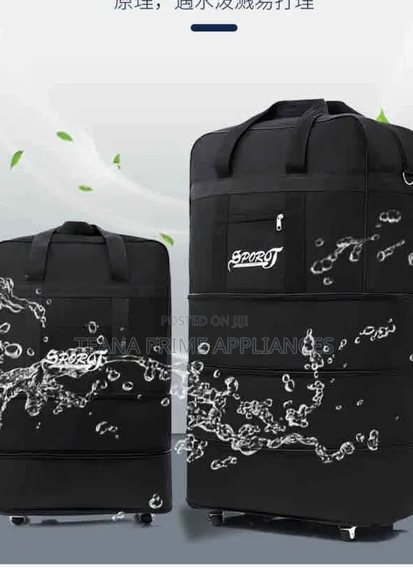 Foldable Large Capacity Travel Bag | Expandable Luggage Bag