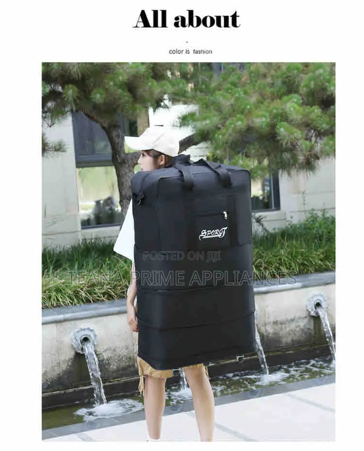 Foldable Large Capacity Travel Bag | Expandable Luggage Bag