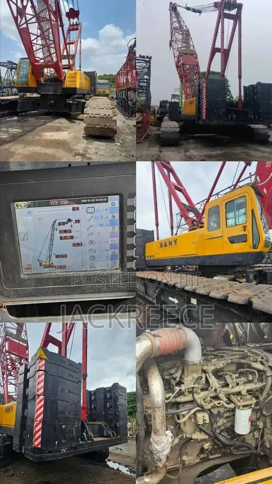 For Sale – 2013 Sany Cce-250 Crawler Crane (150 Tons) Sany Cce-250