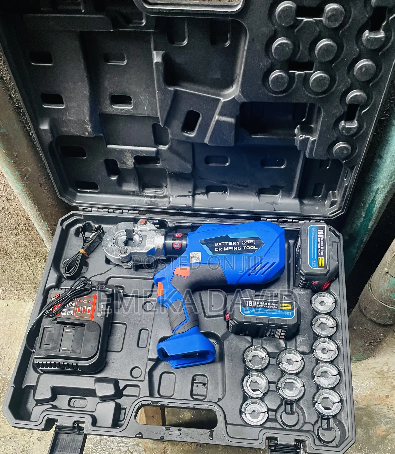 Gargan Battery Hydraulic Crimping Tool