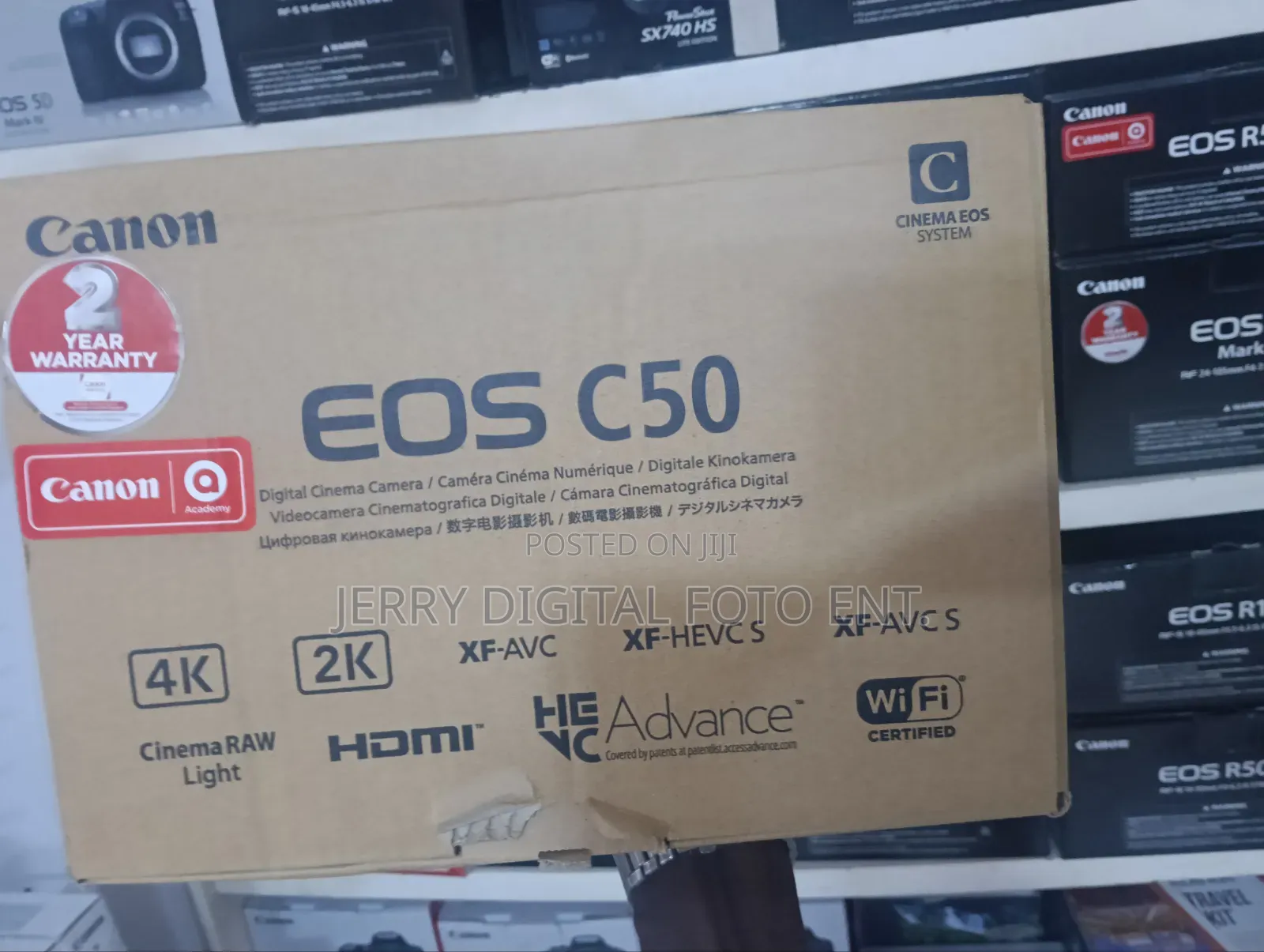 Canon Eos C50 Camera