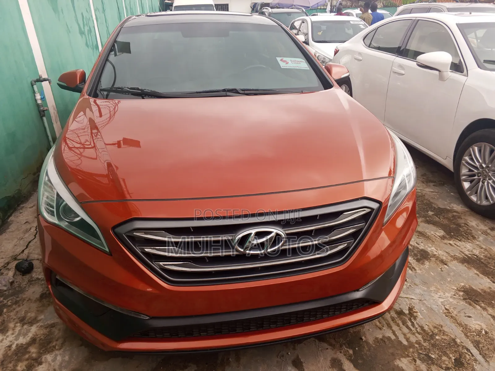 Hyundai Sonata 2015 Orange