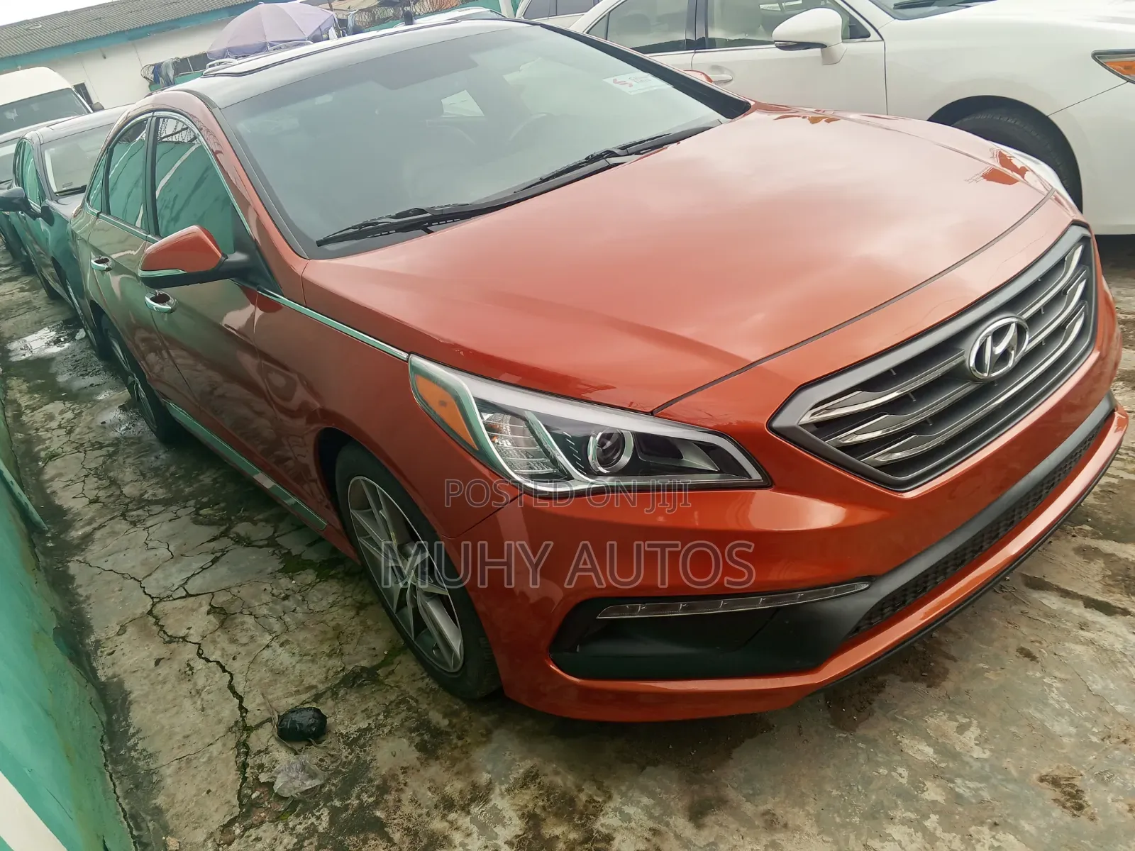 Hyundai Sonata 2015 Orange