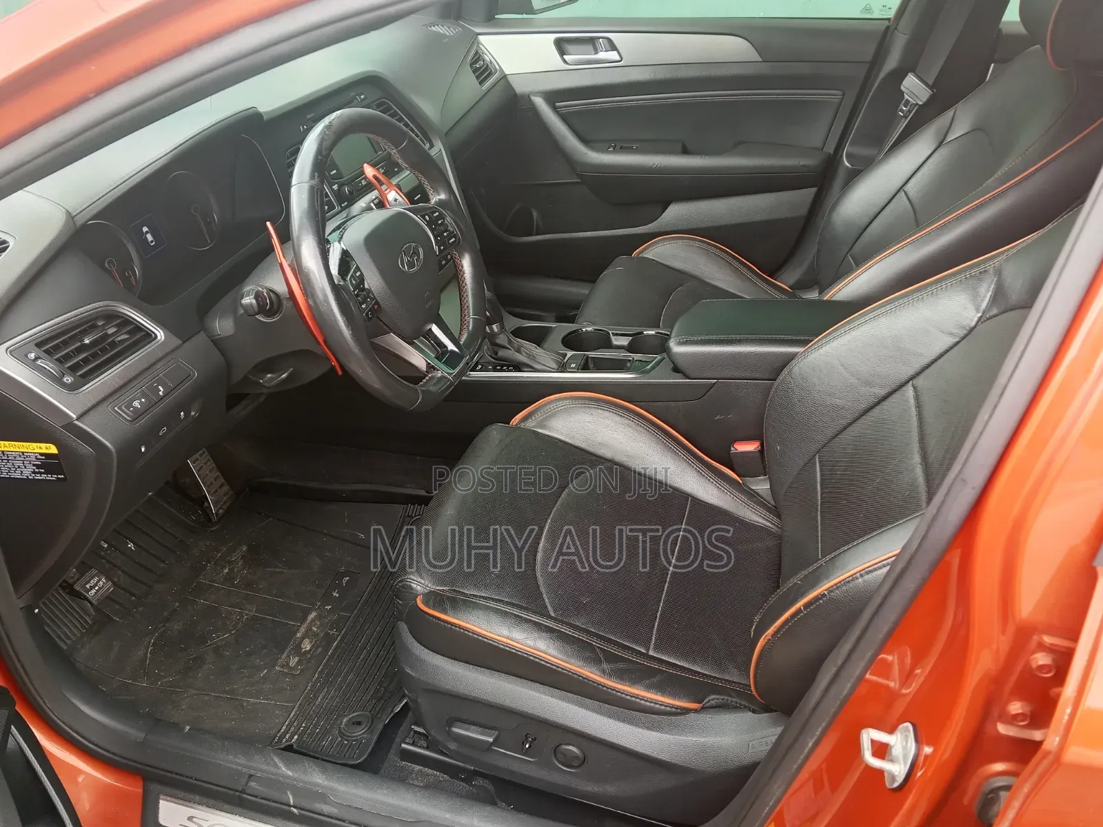 Hyundai Sonata 2015 Orange