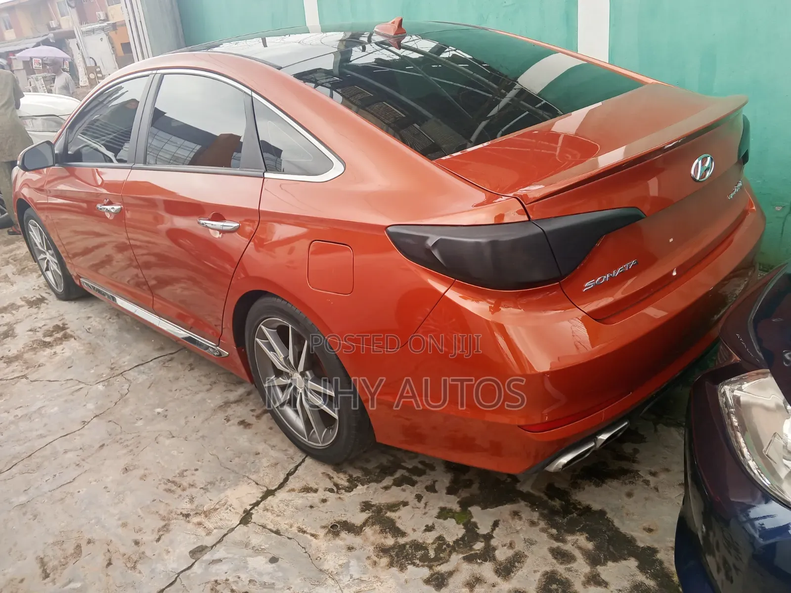 Hyundai Sonata 2015 Orange