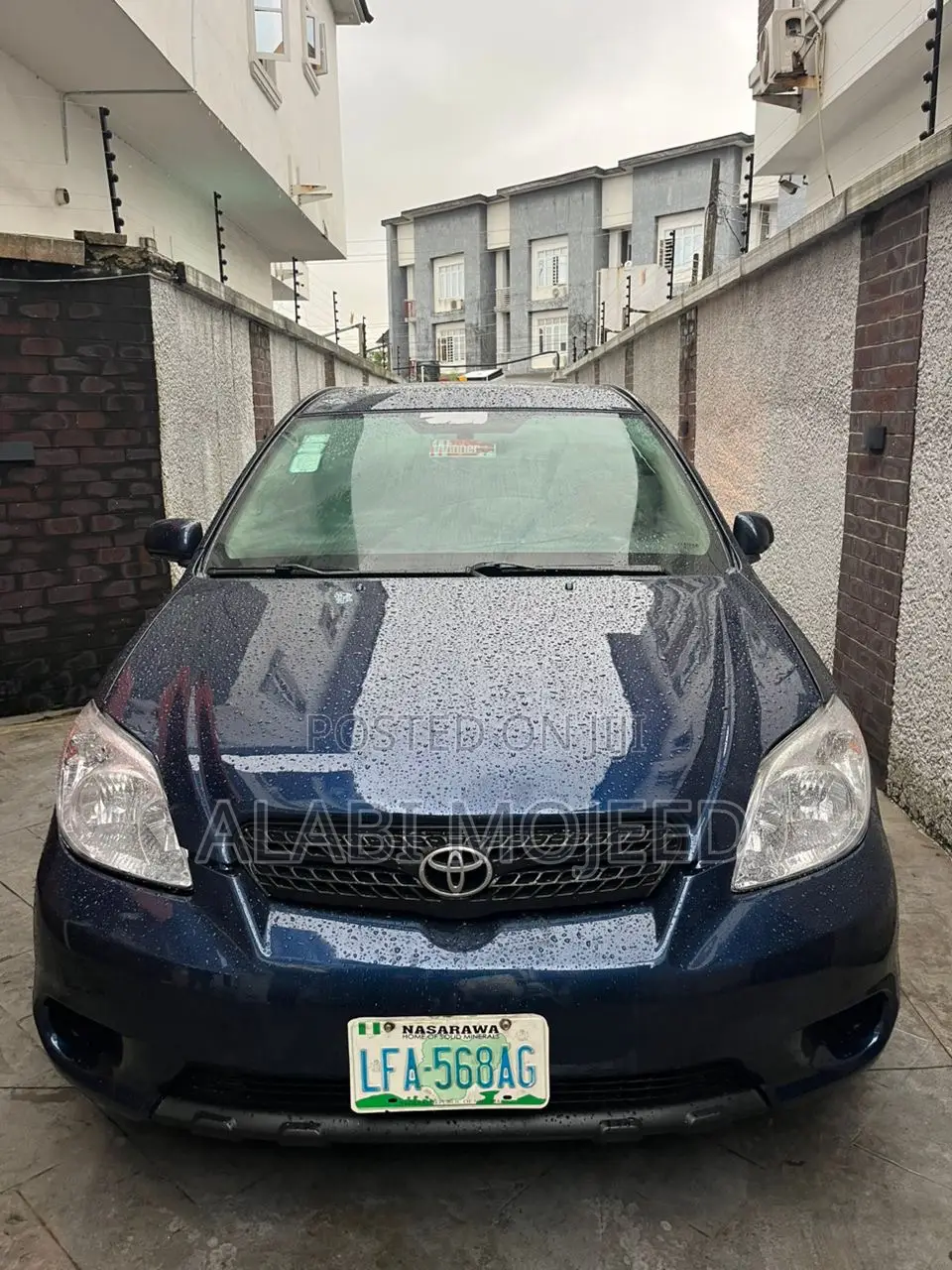 Toyota Matrix XR Hatchback FWD (1.8L 4cyl 4A) 2007 Blue