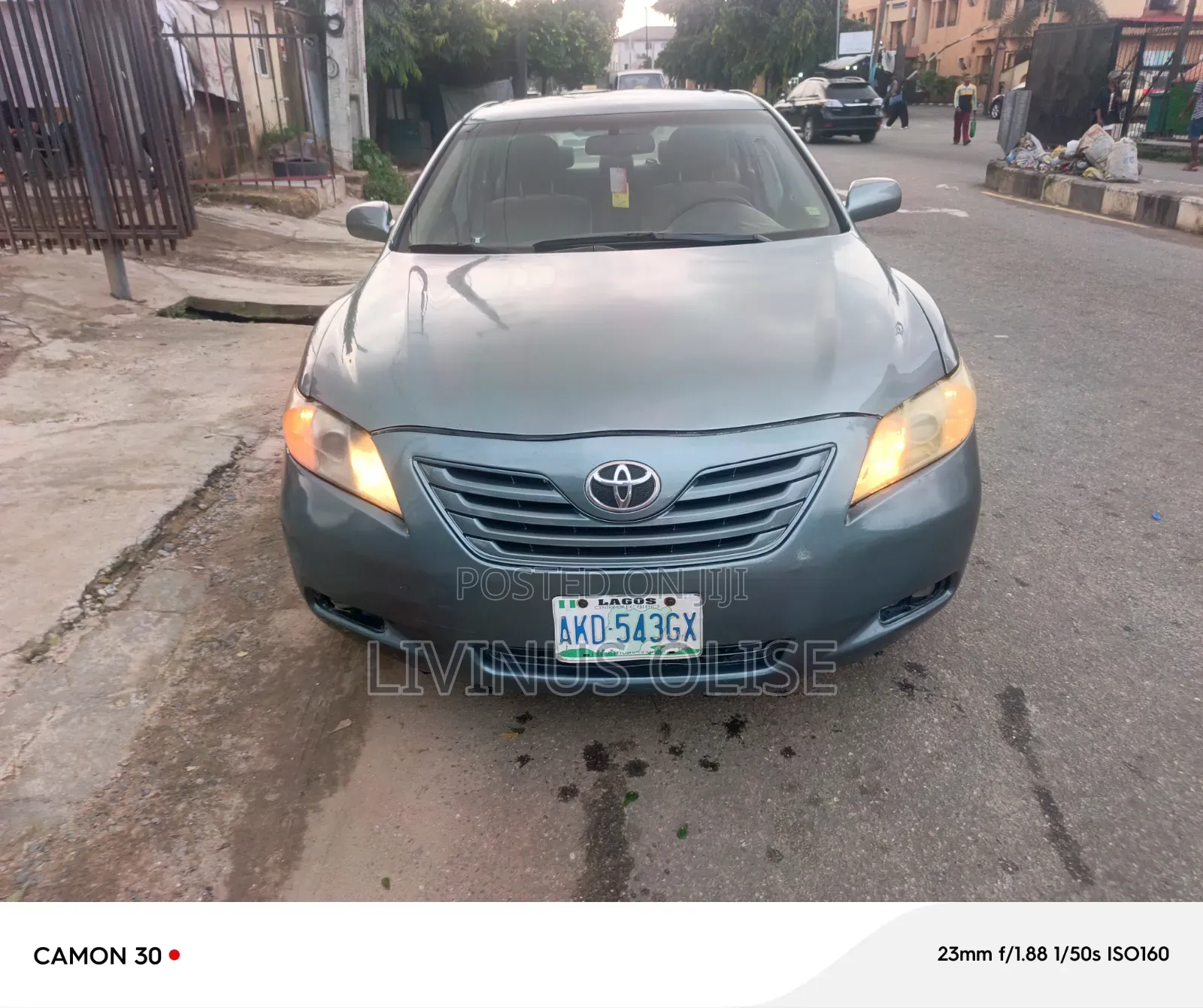 Toyota Camry 2007 Green