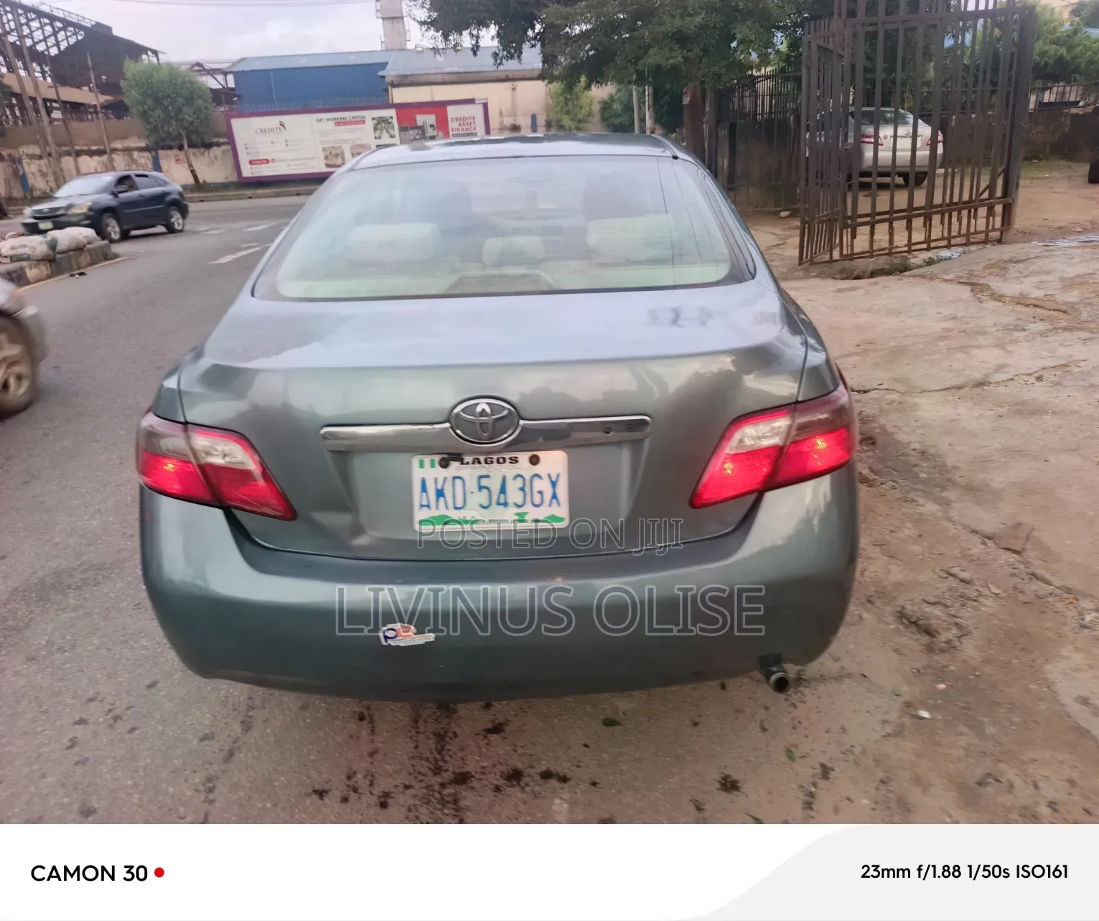 Toyota Camry 2007 Green