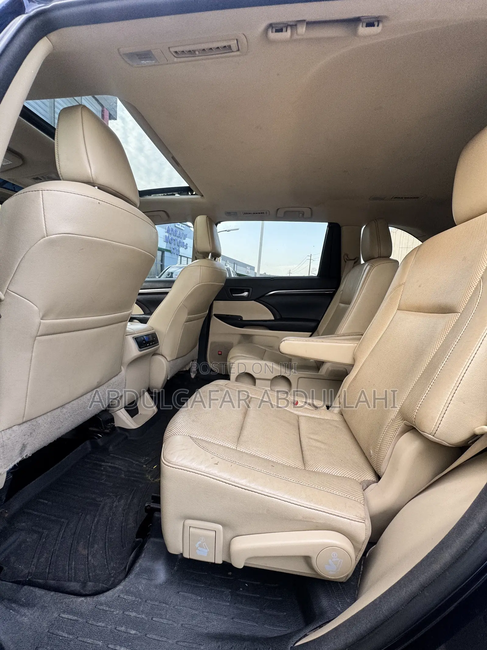 Toyota Highlander Limited 4x2 V6 (3.5L 6cyl 8A) 2017 Black