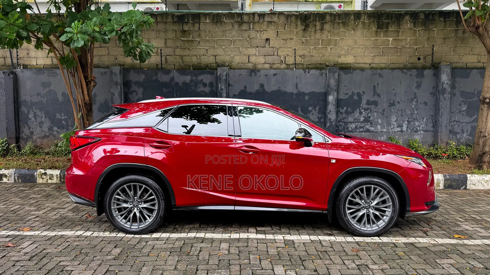 Lexus RX 350 F Sport AWD 2016 Red
