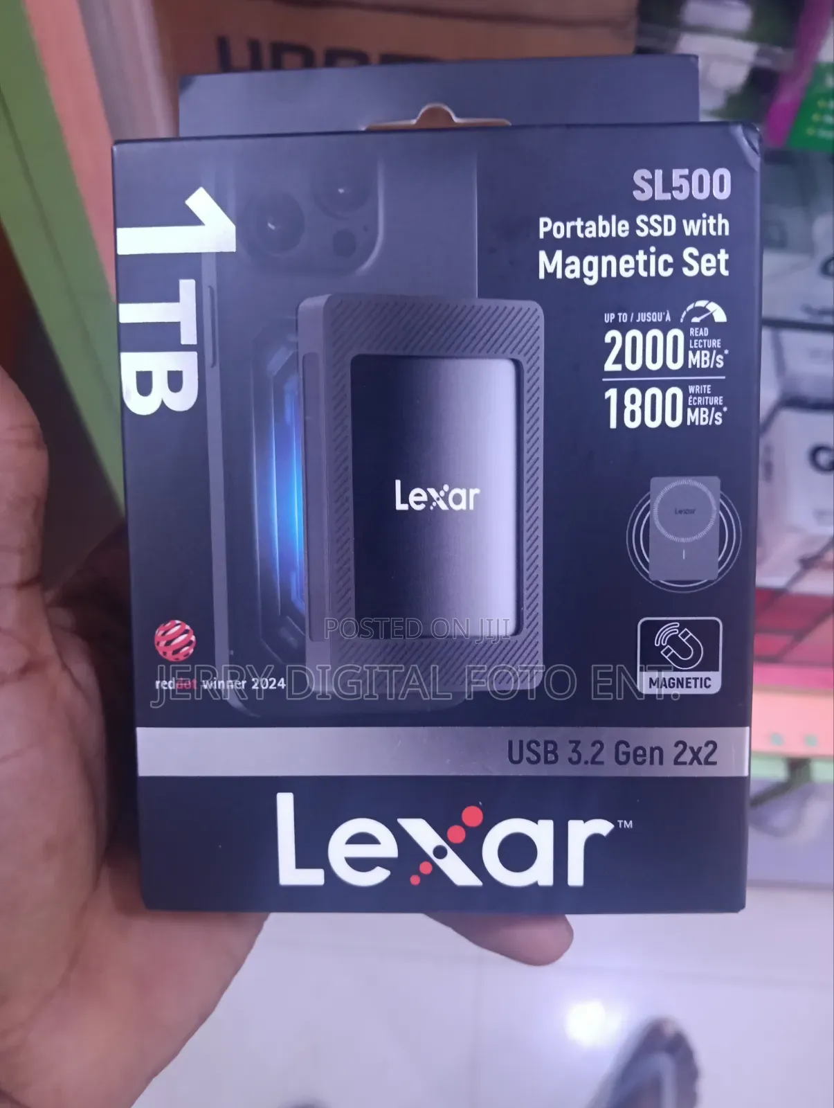 Lexar 1tb Portable SSD Magnetic Set