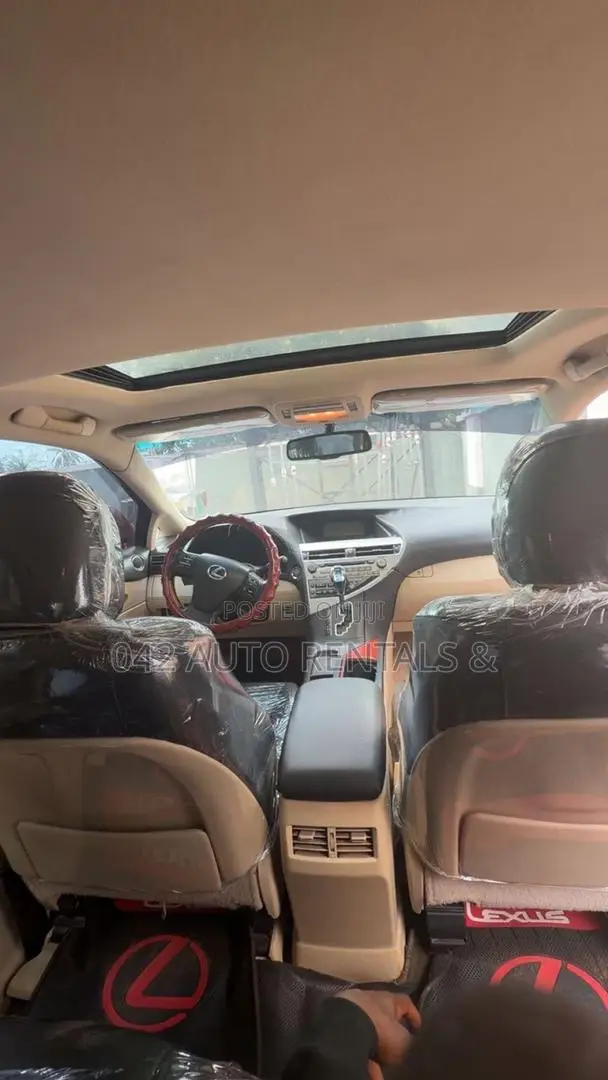 Lexus RX 2011 Red