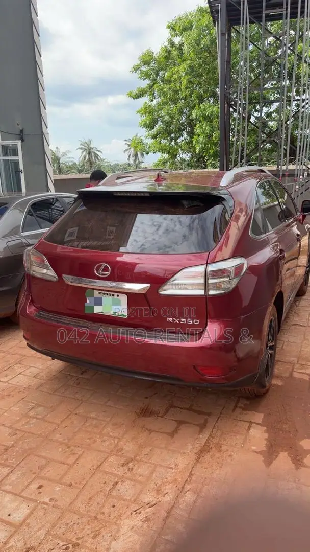 Lexus RX 2011 Red