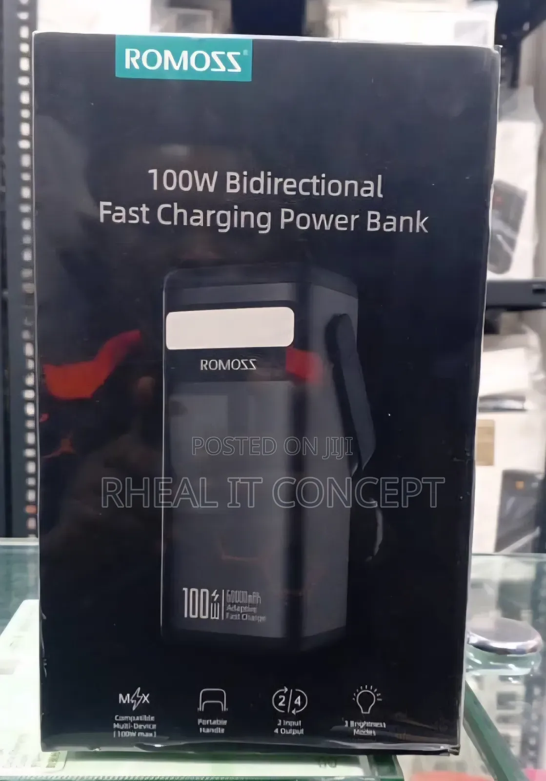 Romoss Pmt60 Fast Charging Power Bank 60,000mah