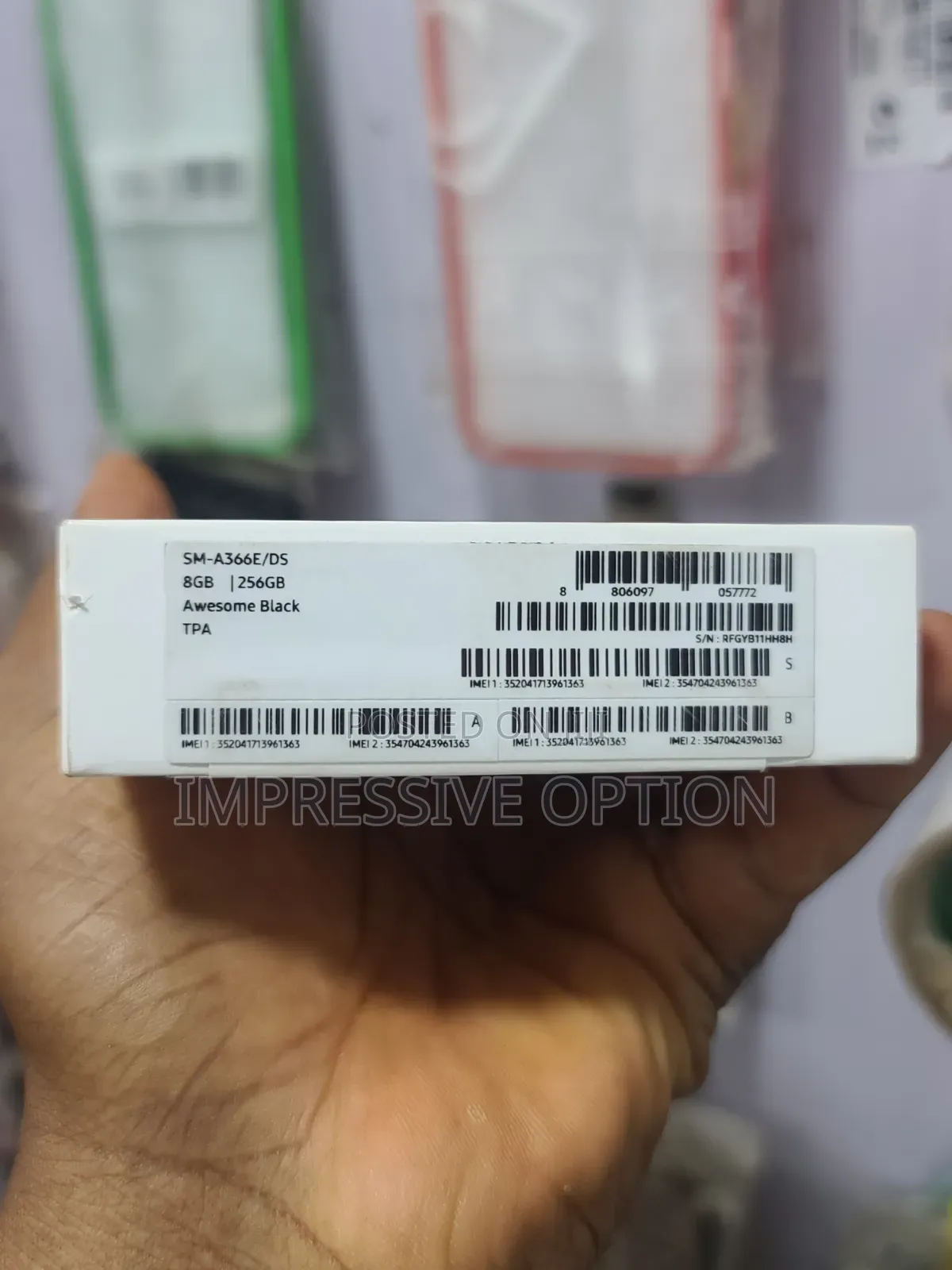 New Samsung Galaxy A36 256 GB Black