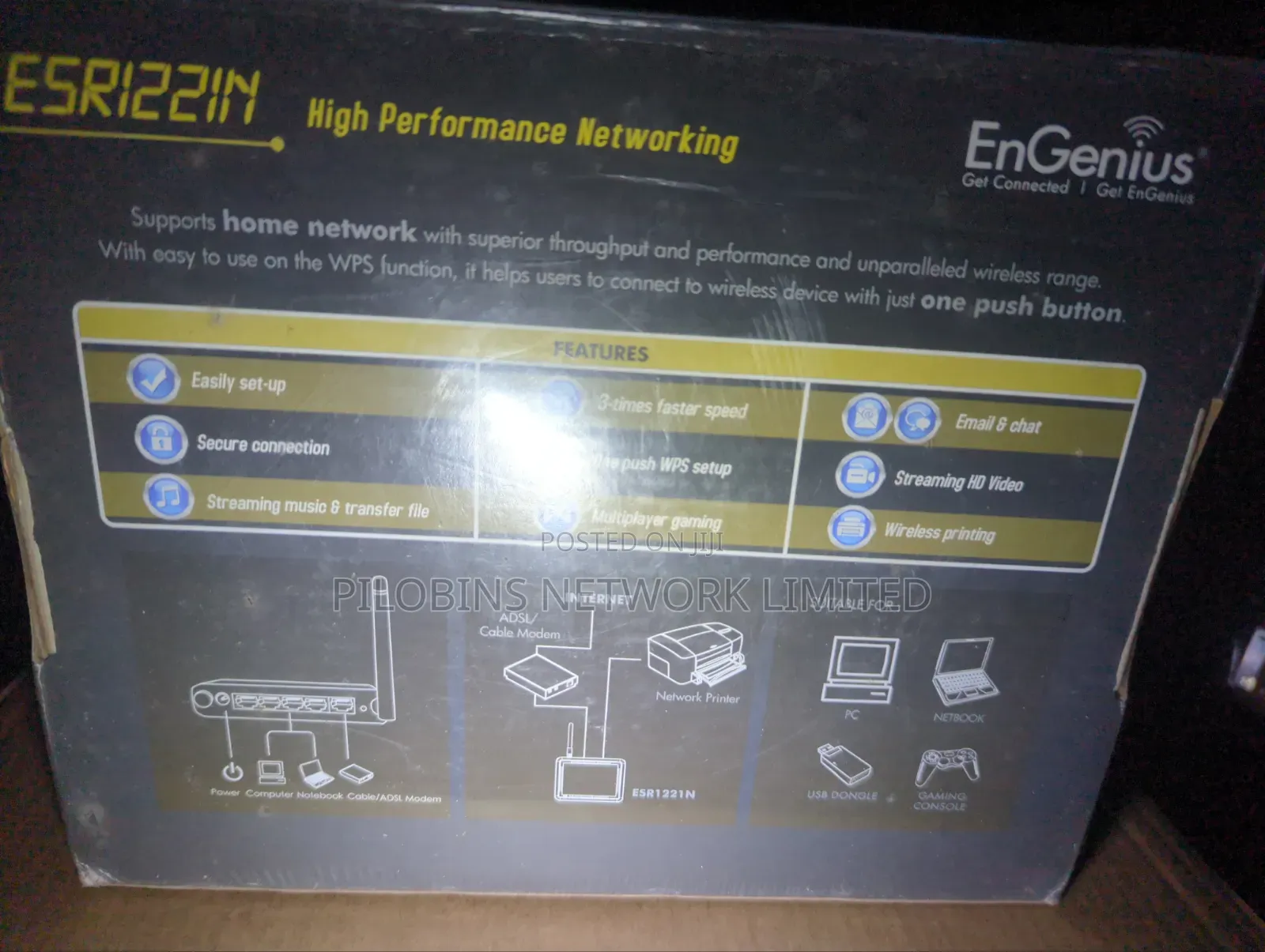 Engenius Esr1221n Wireless Router