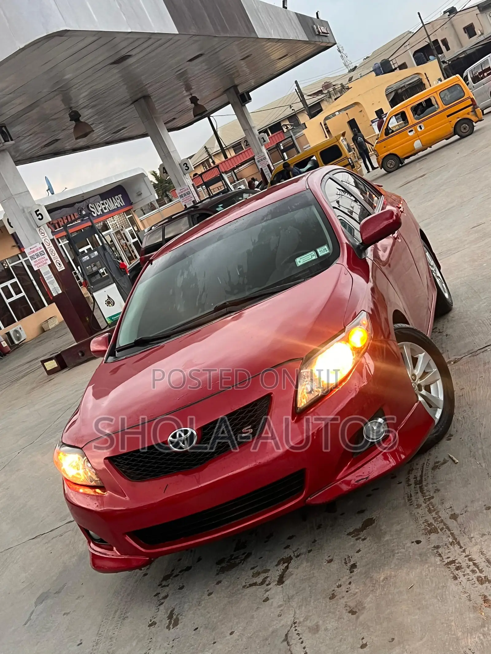 Toyota Corolla S 4dr Sedan (1.8L 4cyl 4A) 2010 Red