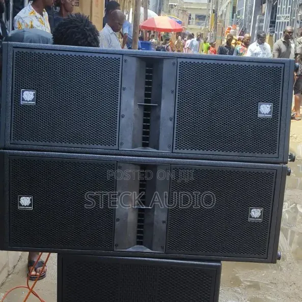 Steck Audio Dual 12" Dual 75.5mm Neodymium Horn Line Arrays