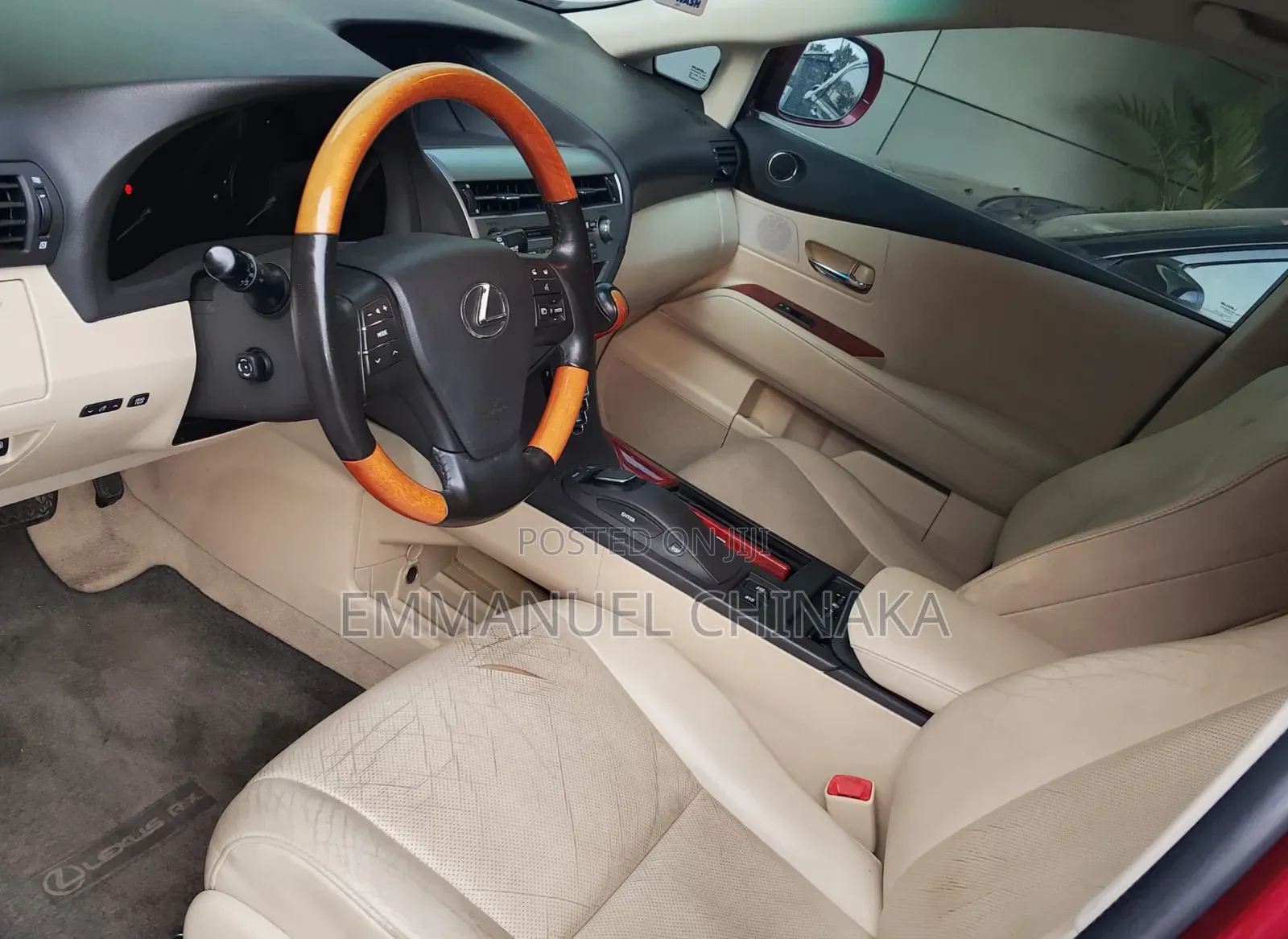 Lexus RX 2012 Red