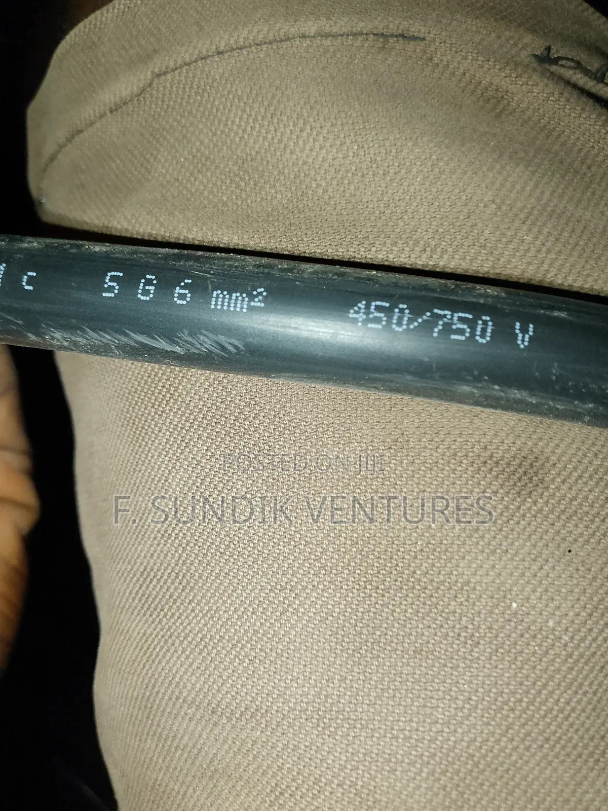 6mm 5core Flexible Cable Full Guage