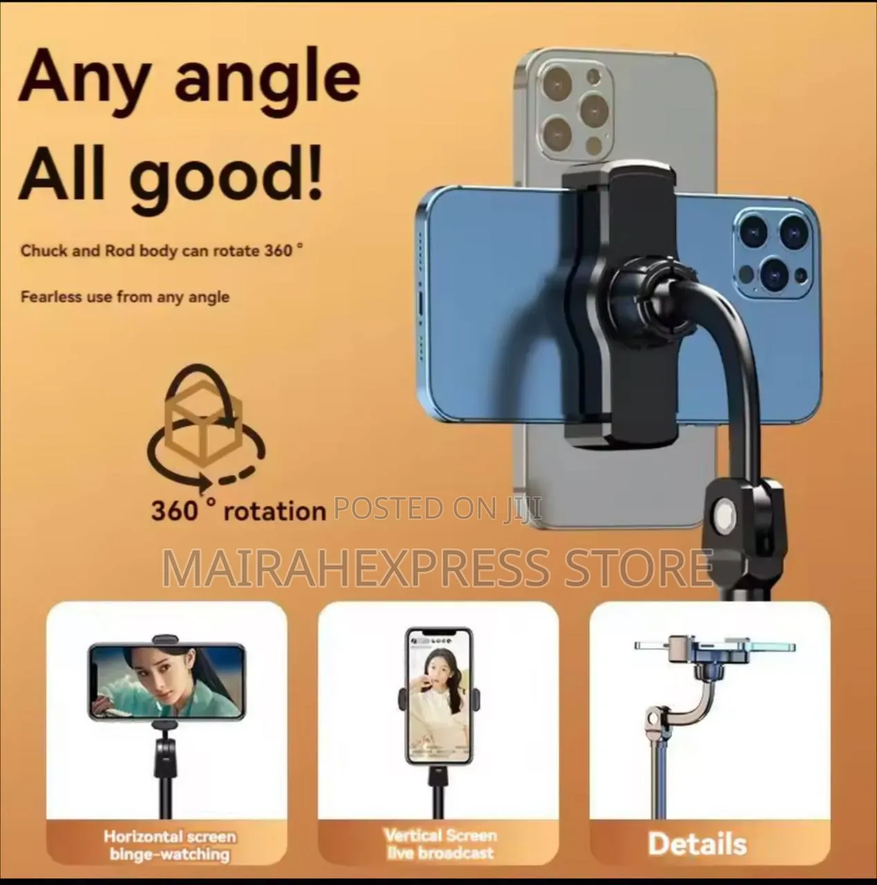 2pcs Desktop Smart Phone Holder Stand