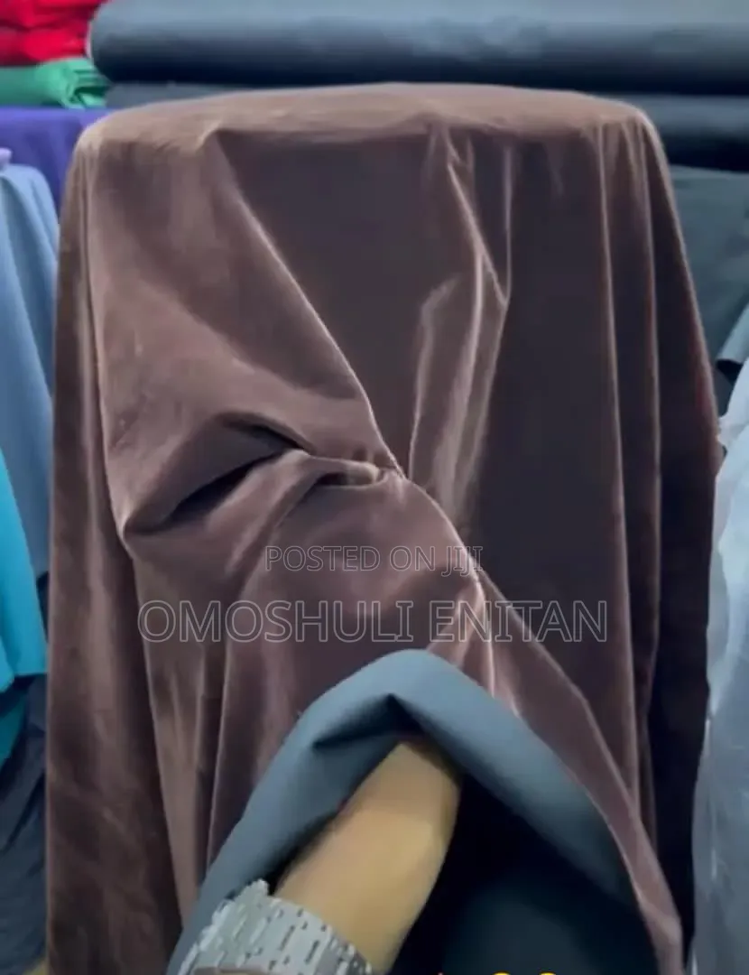Original Suede Fabrics for Agbada and Danshiki Available