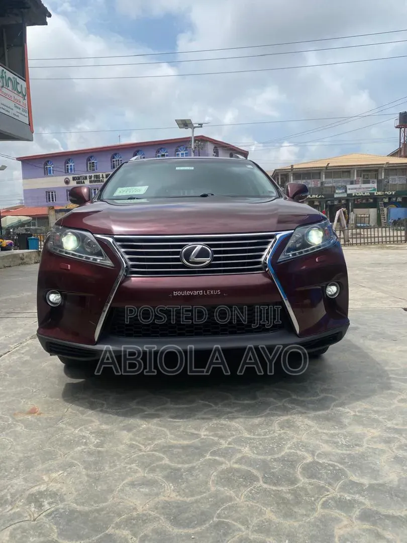 Lexus RX 2015 Red