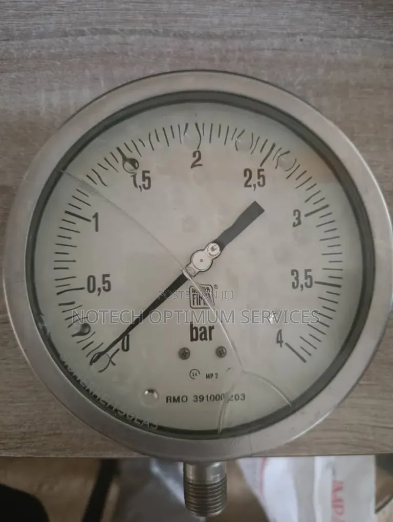 Gauge Industrial Pressure 4 Inches