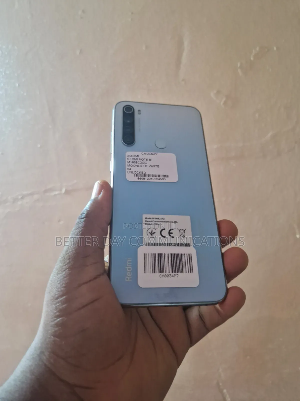 Xiaomi Redmi Note 8T 64 GB White
