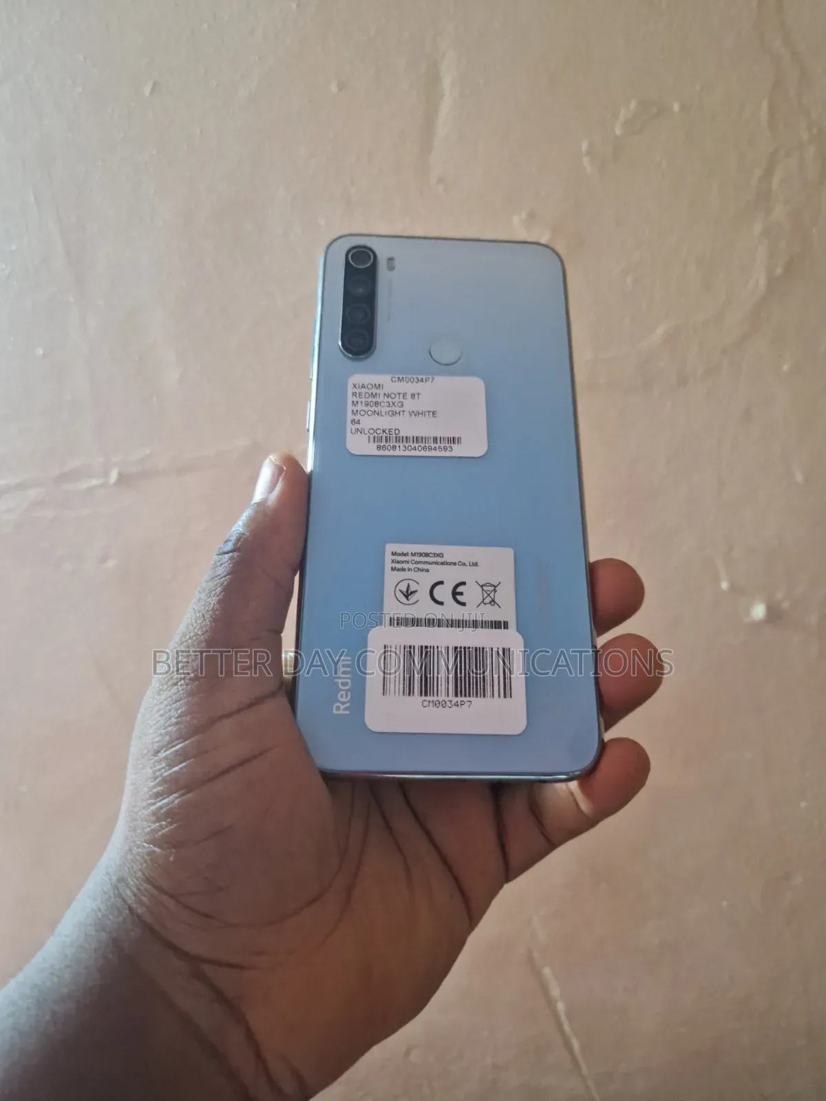 Xiaomi Redmi Note 8T 64 GB White