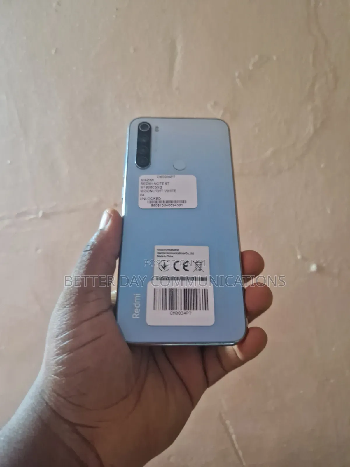 Xiaomi Redmi Note 8T 64 GB White