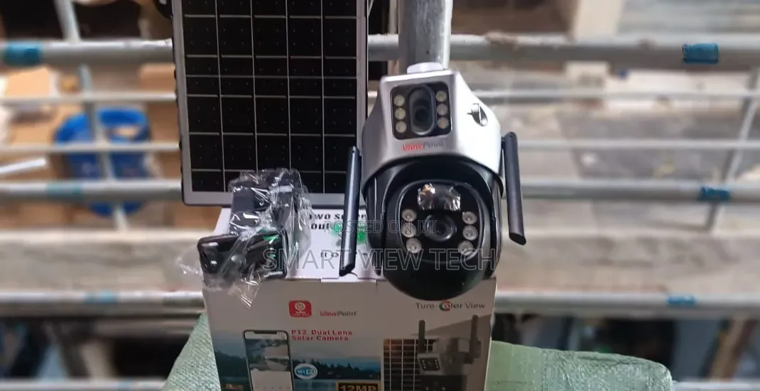 Dual Lens Solar PTZ Camera - Ubox App