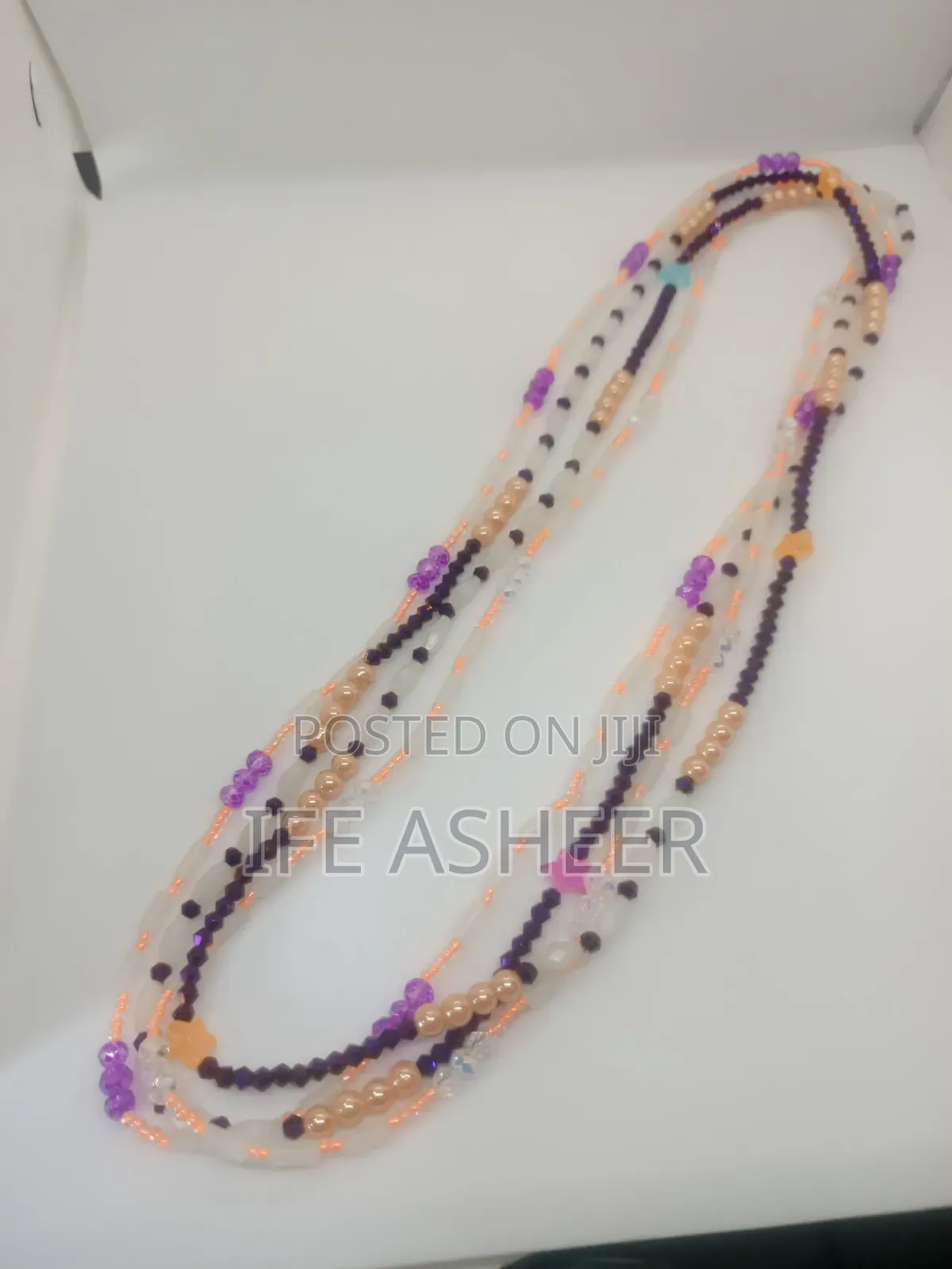 Glow in the Dark Ladies 4 Layers Waist Bead 005