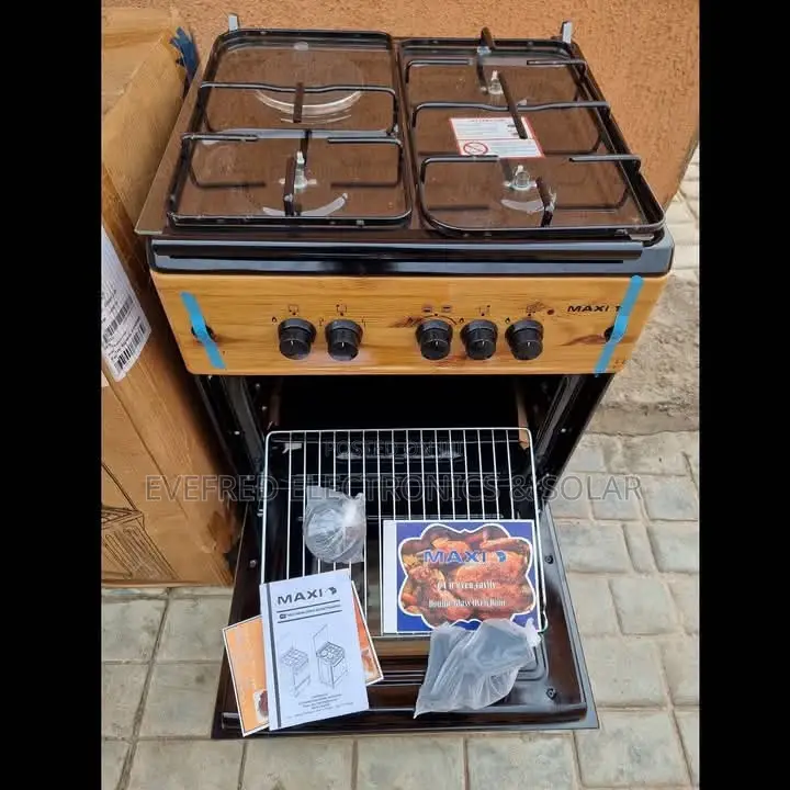 Brand New Maxi 60 by 60 Standing Gas Cooker With Built in Oven