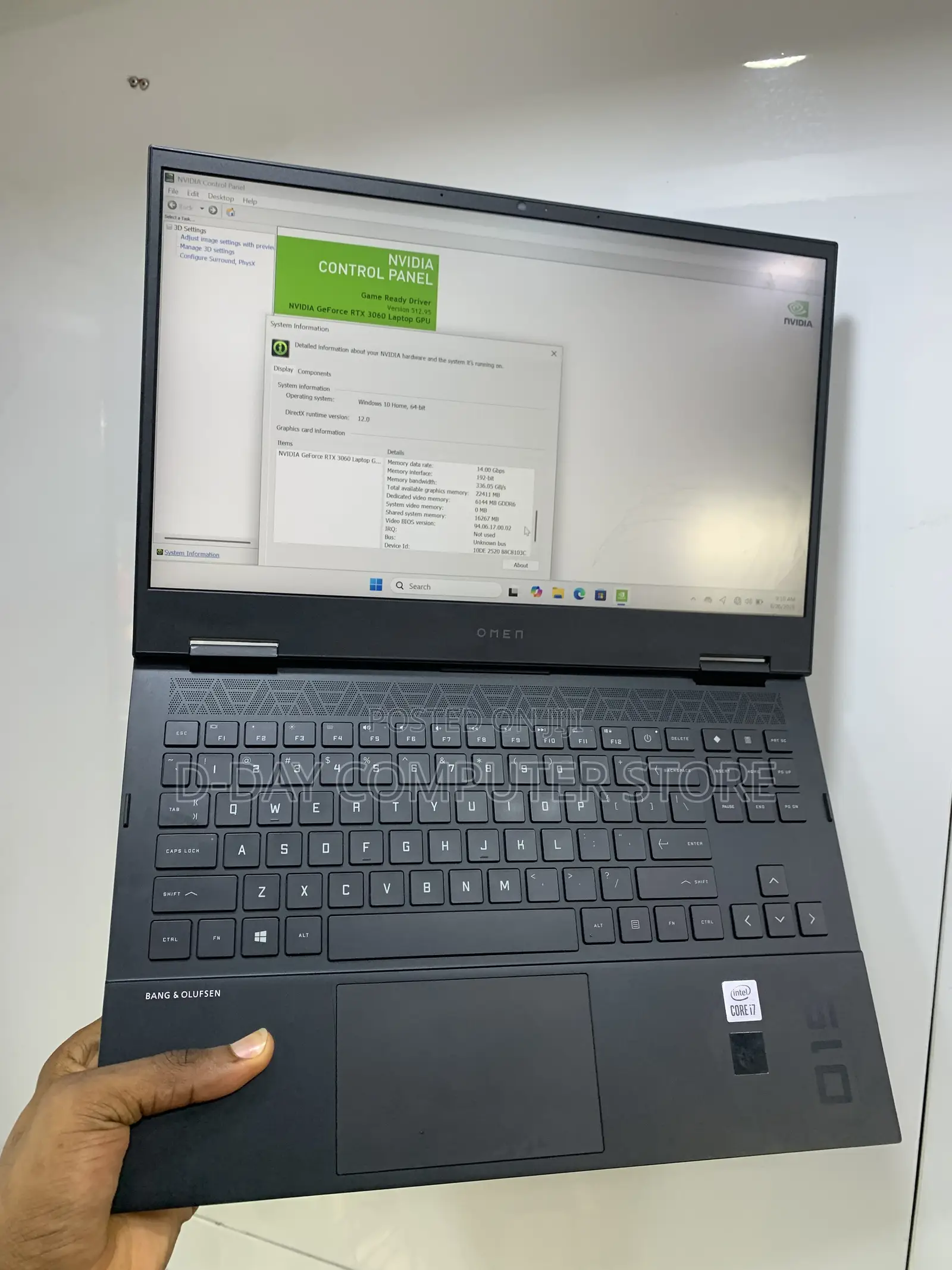 Laptop HP Omen 15 32GB Intel Core i7 SSD 1T