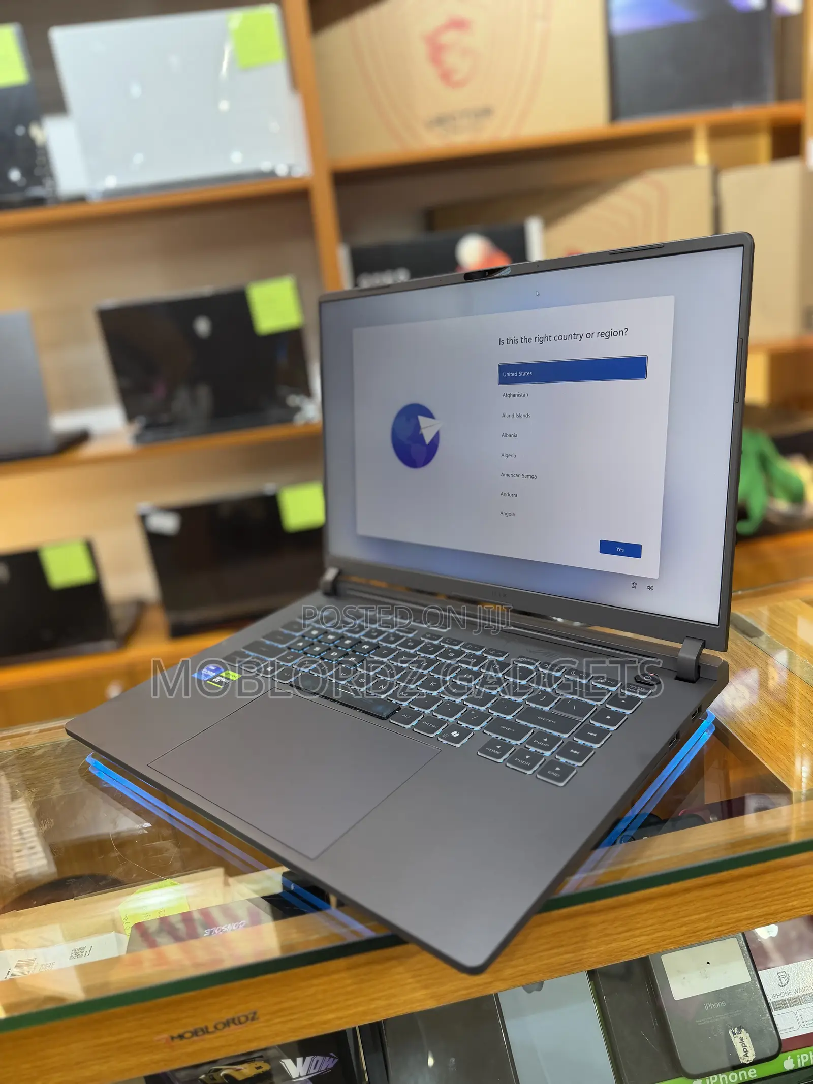 New Laptop Asus ROG Strix G16 16GB Intel Core i7 SSD 1T