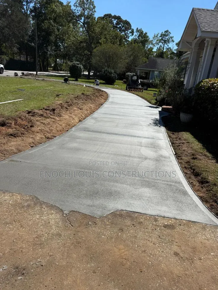 Heavy Duty Gutter And Concrete Pavement Road Construction
