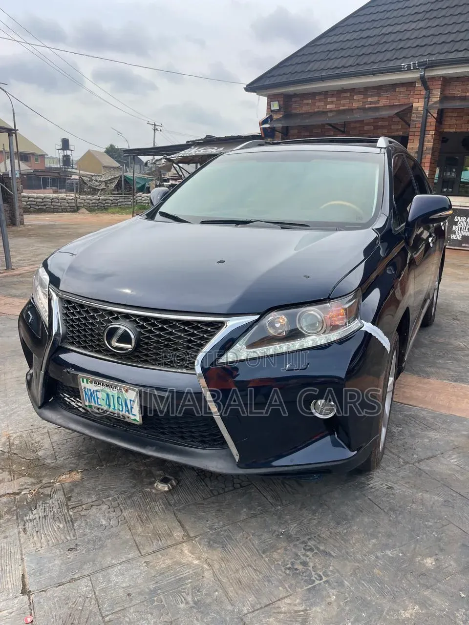 Lexus RX 2011 Blue