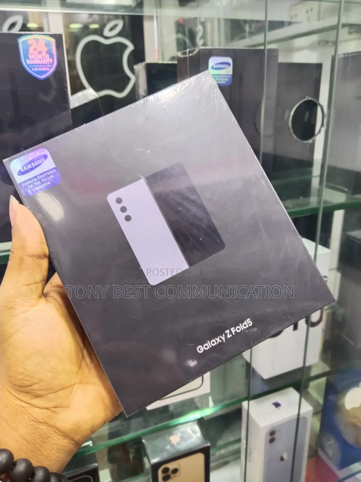 New Samsung Galaxy Fold 5G 512 GB Purple