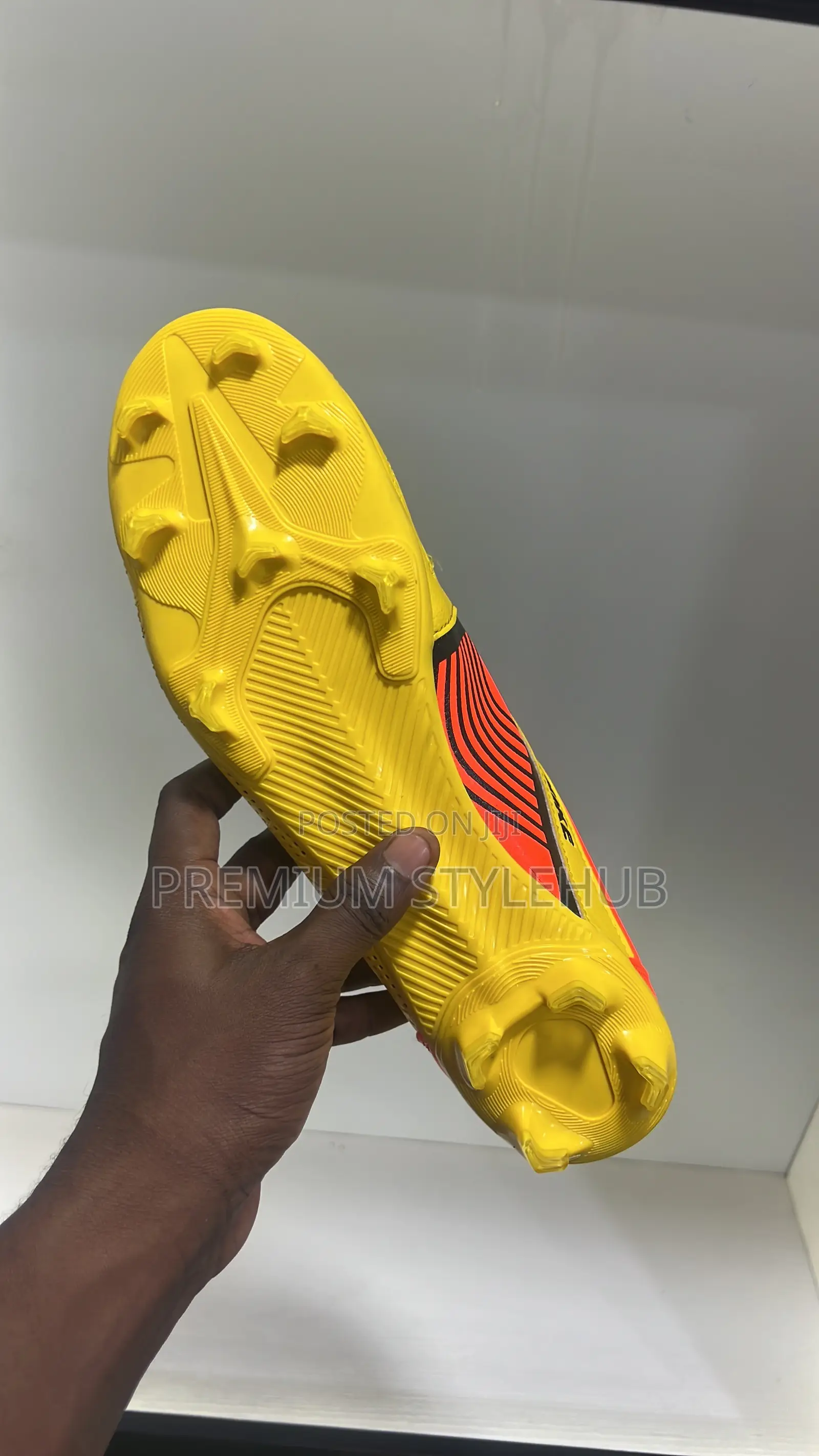 Nike Yellow Football Boots
