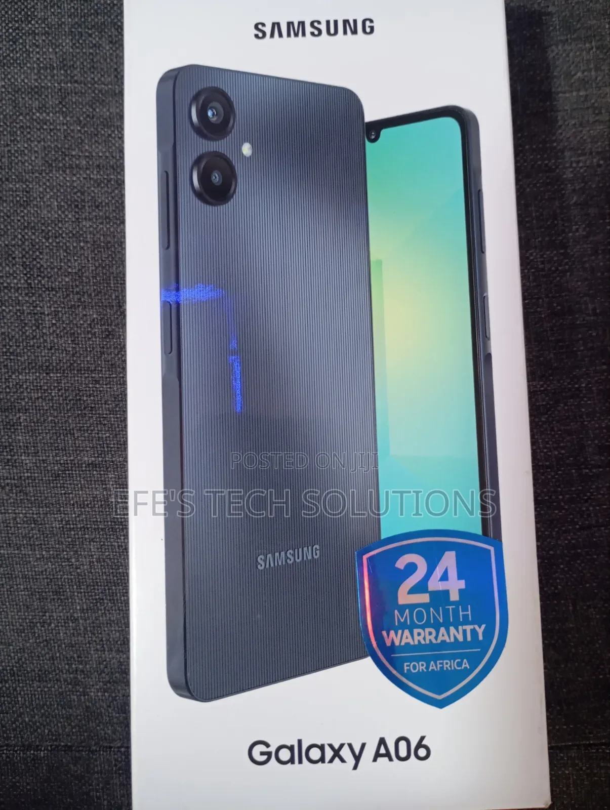 New Samsung Galaxy A06 128 GB Black