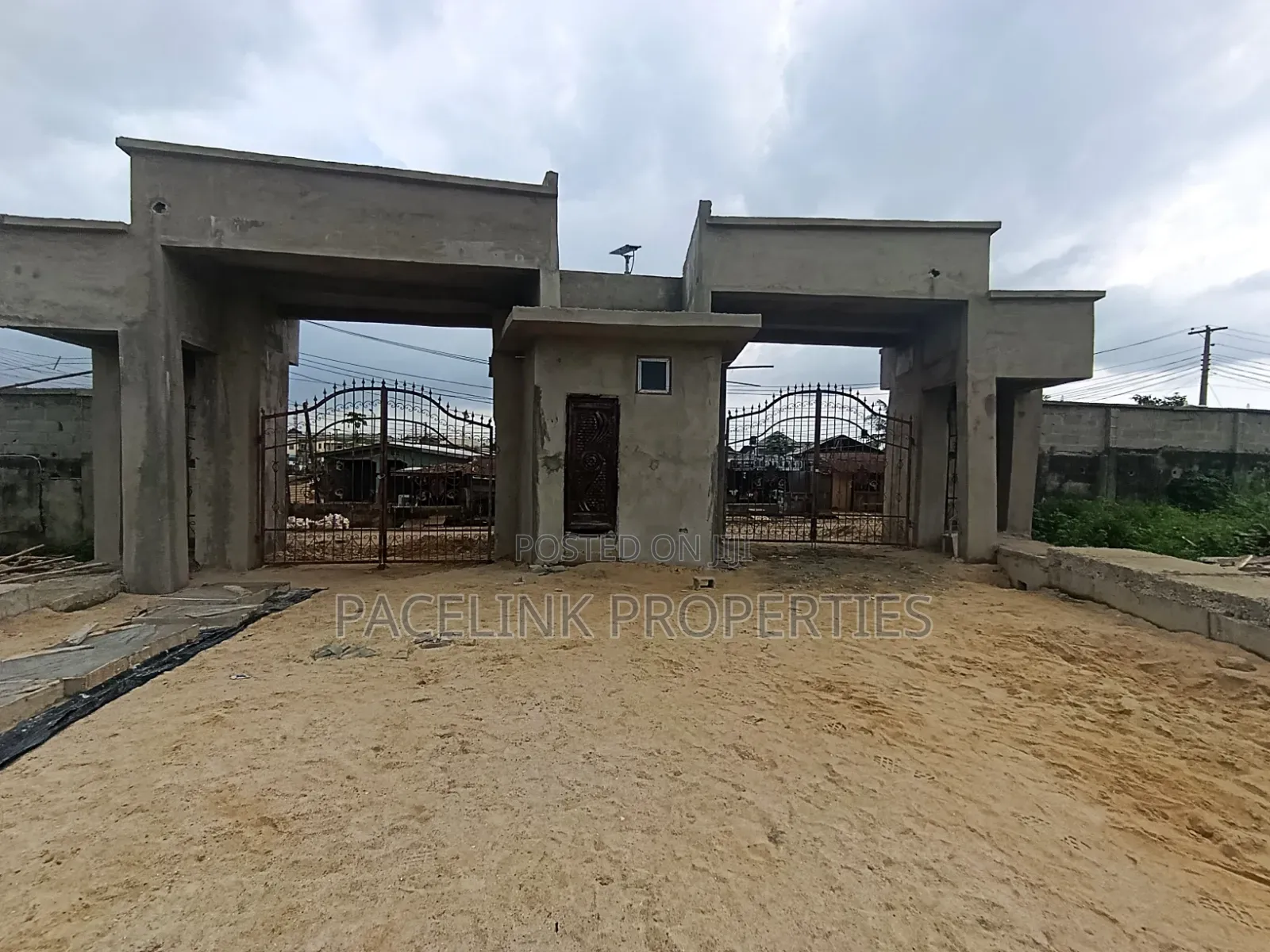 Investments Land in a Gated Estate With Security Personnel Good Road